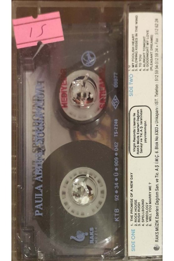 Paula Abdul Spellbound Kaset