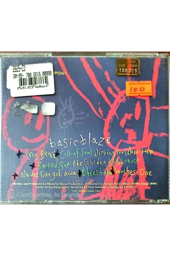 (PLAK DEĞİLDİR CD DİR) Cd Basic Blaze Cd