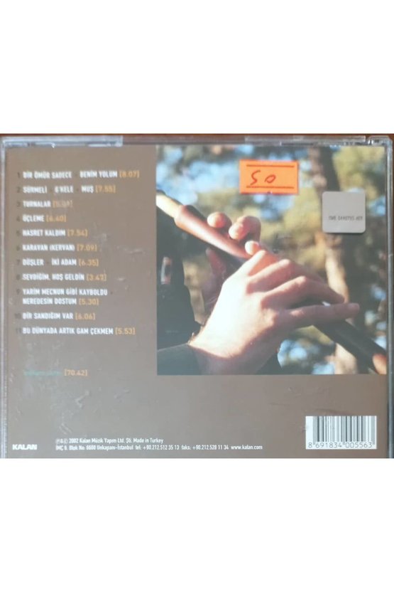 (PLAK DEĞİLDİR CD DİR) Cd Süren Asaduryan Bir Ömür Sadece Cd