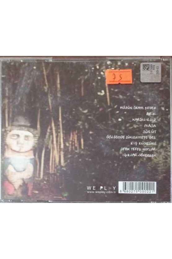 (PLAK DEĞİLDİR CD DİR) Cd Melis Danişmend Biraz Gülmek Istiyorum Cd
