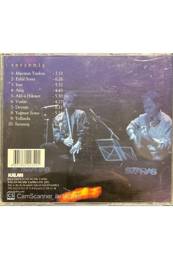 (PLAK DEĞİLDİR CD DİR) Cd Yansımalar Serzeniş Cd
