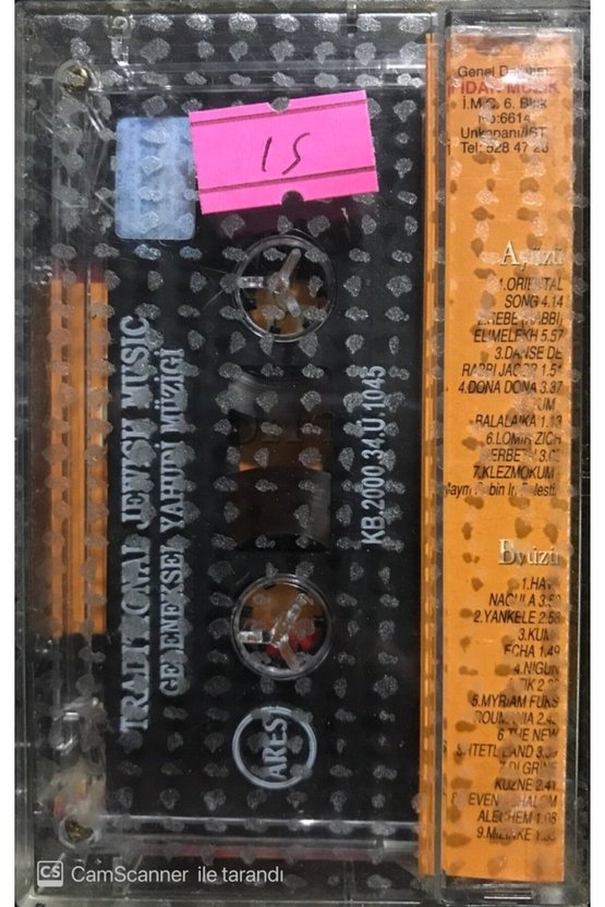 Traditional Jewish Music Geleneksel Yahudi Müziği Kaset