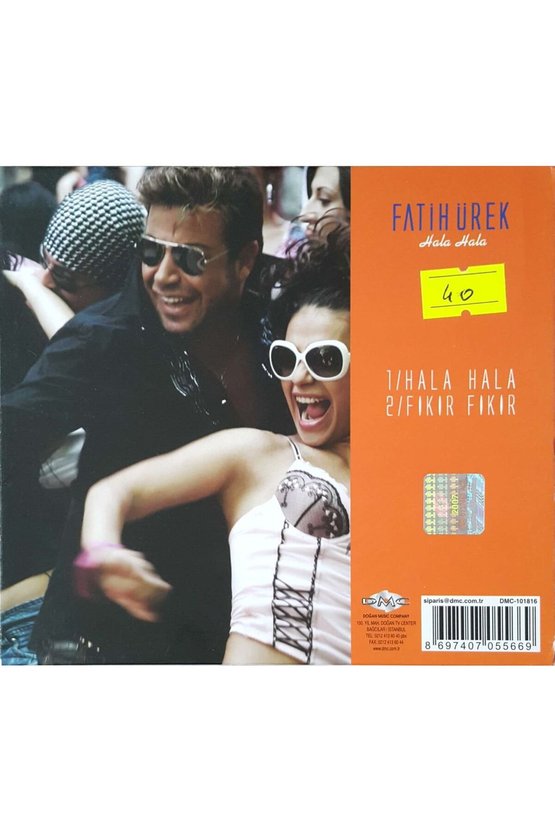(PLAK DEĞİLDİR CD DİR) Cd Fatih Ürek Hala Hala Cd