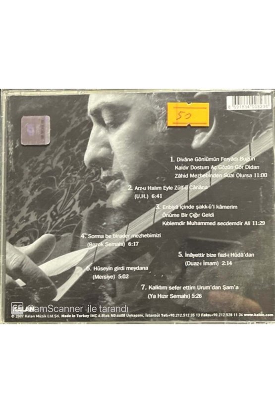 (PLAK DEĞİLDİR CD DİR) Cd Gani Pekşen Küll Cd