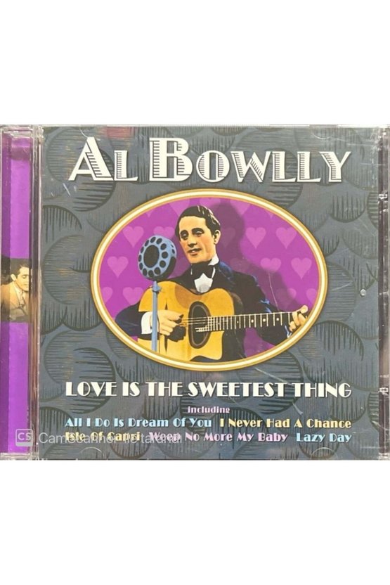 (PLAK DEĞİLDİR CD DİR) Cd Al Bowllylove Is The Sweetest Thing Cd
