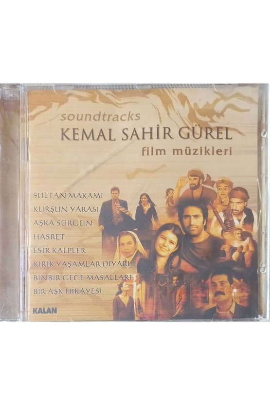 (PLAK DEĞİLDİR CD DİR) Cd Kemal Sahir Gürel Film Müzikleri Cd