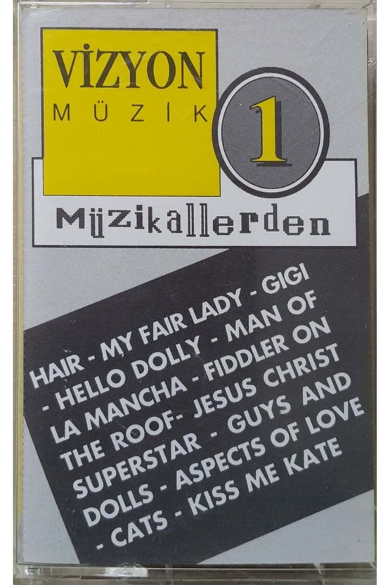 Vizyon Müzik 1 Müzikallerden Kaset