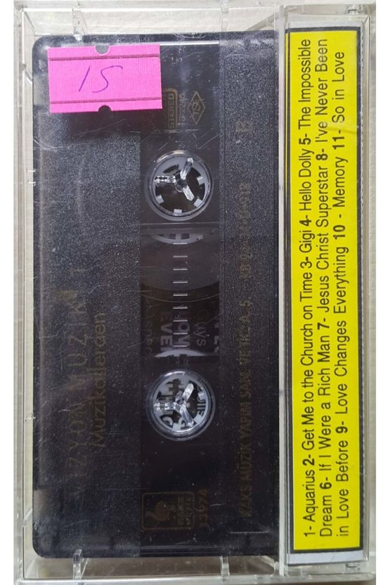 Vizyon Müzik 1 Müzikallerden Kaset