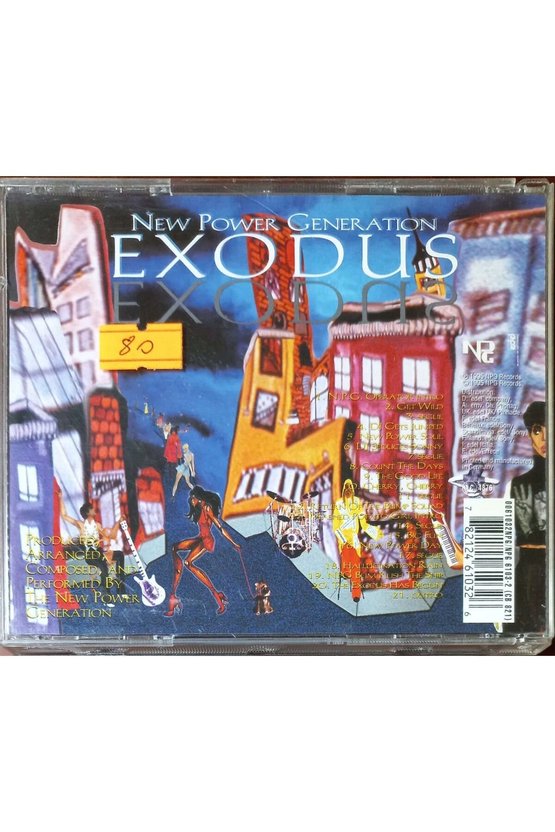 (PLAK DEĞİLDİR CD DİR) Cd Npg New Power Generation Exodus Cd