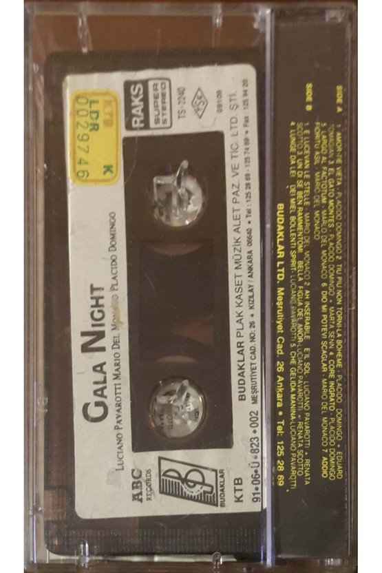 Gala Night Vol-1 Kaset