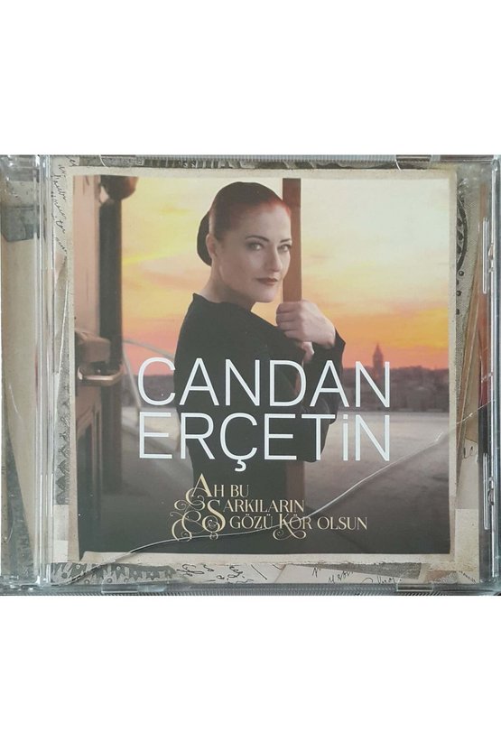 (PLAK DEĞİLDİR CD DİR) Cd Candan Erçetin Ah Bu Şarkıların Gözü Kör Olsun Cd