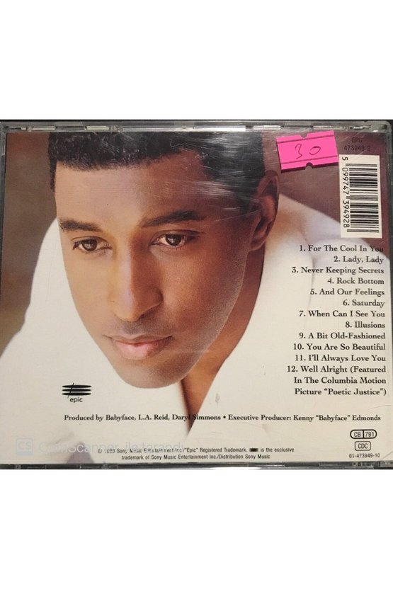 (PLAK DEĞİLDİR CD DİR) Cd Baby Face For The Cool In You Cd