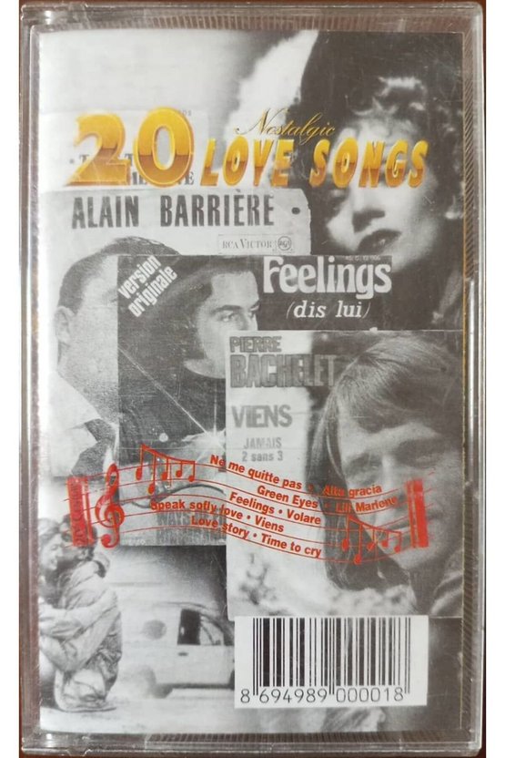 Nostalgic 20 love Songs Kaset