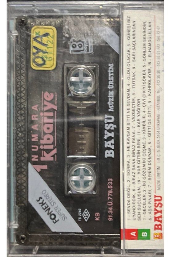 (Plak Değildir KASET tir) Kibariye 1 Numara Kaset