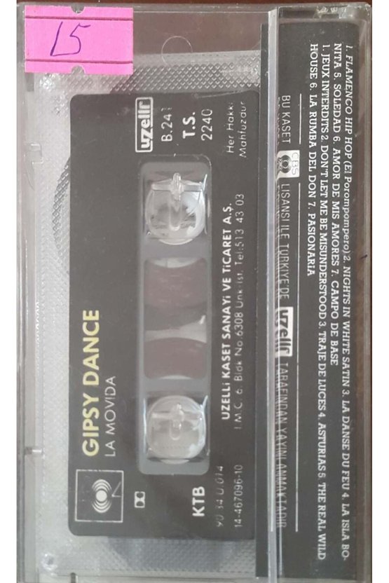 Gipsy Dance La Movida Kaset
