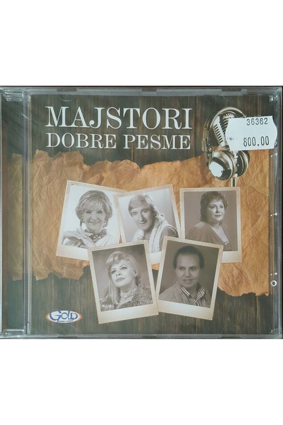 (PLAK DEĞİLDİR CD DİR) Cd Majstori Dobre Pesme Cd
