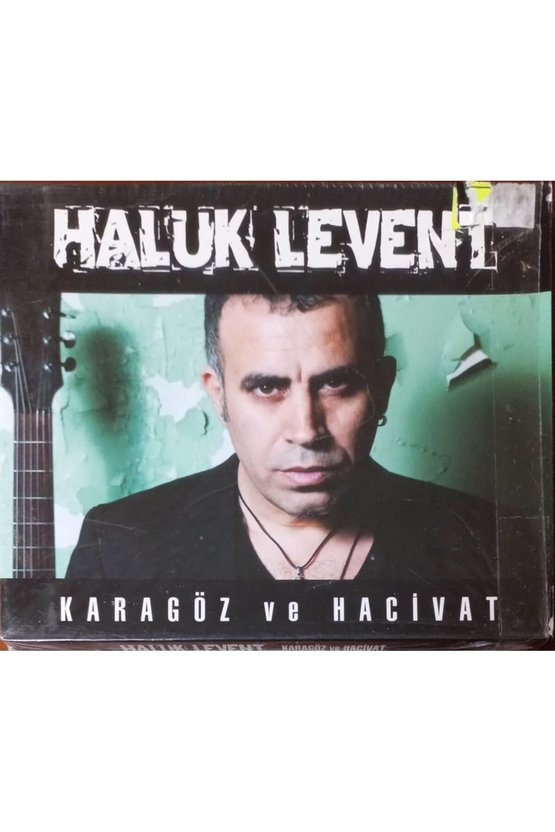 (PLAK DEĞİLDİR CD DİR) Cd Haluk Levent Karagöz Ve Hacivat Açılmamış Jelatininde Cd