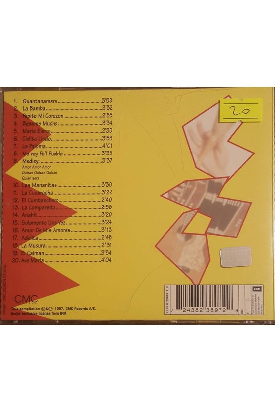 (PLAK DEĞİLDİR CD DİR) Cd Reynaldo Meza Y Los Paraguayos Cd