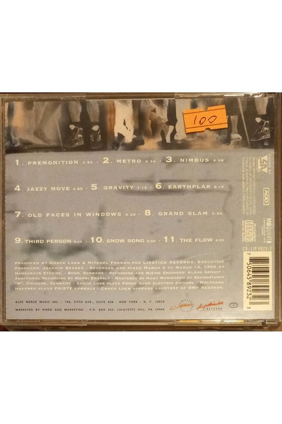(PLAK DEĞİLDİR CD DİR) Cd Metro Mitchel Forman Chuck Loeb Anthony Jackson Wolfgang Haffner Cd
