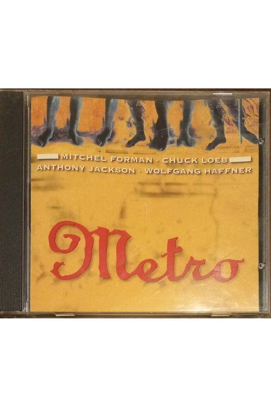 (PLAK DEĞİLDİR CD DİR) Cd Metro Mitchel Forman Chuck Loeb Anthony Jackson Wolfgang Haffner Cd