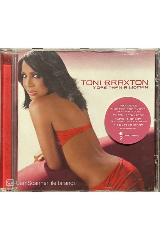 (PLAK DEĞİLDİR CD DİR) Cd Tony Braxton More Than A Woman Cd