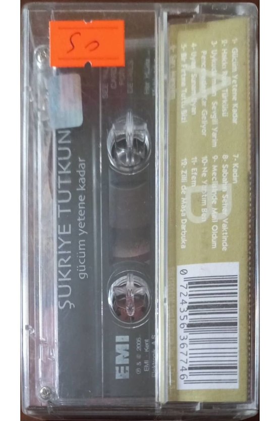 Şükriye Tutkun Gücüm Yetene Kadar Kaset