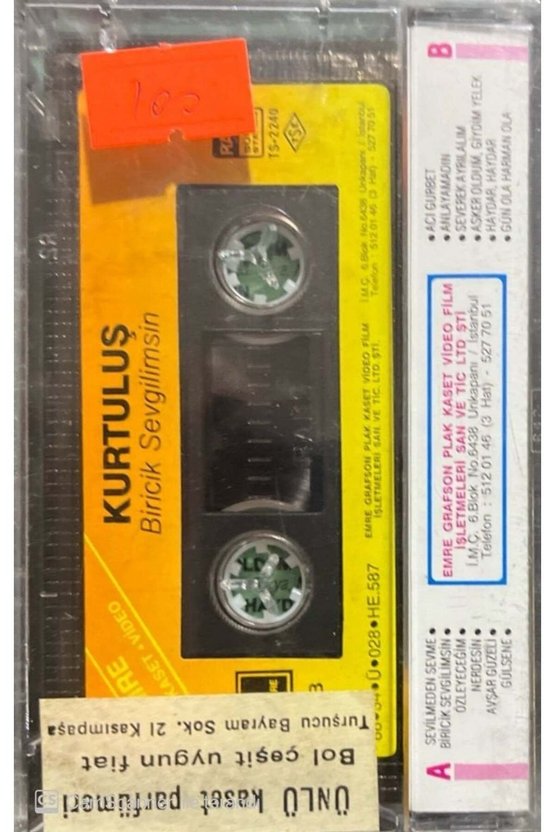 Kurtuluş Biricik Sevgilimsin Kaset