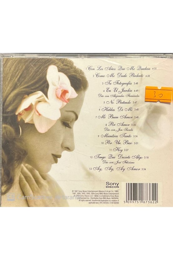 (PLAK DEĞİLDİR CD DİR) Cd Gloria Estefan Amor Y Suerte Cd