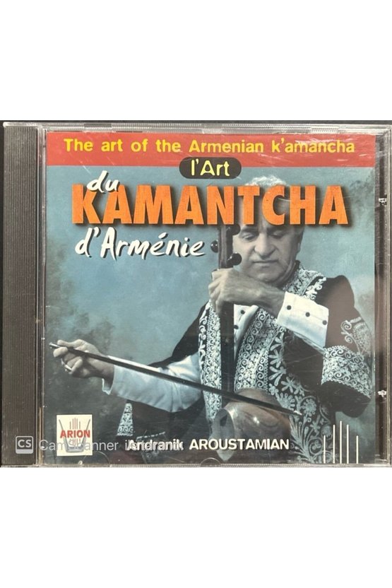 (PLAK DEĞİLDİR CD DİR) Cd Iart Du Kamantcha Darmenie Andranik Aroustamian Cd