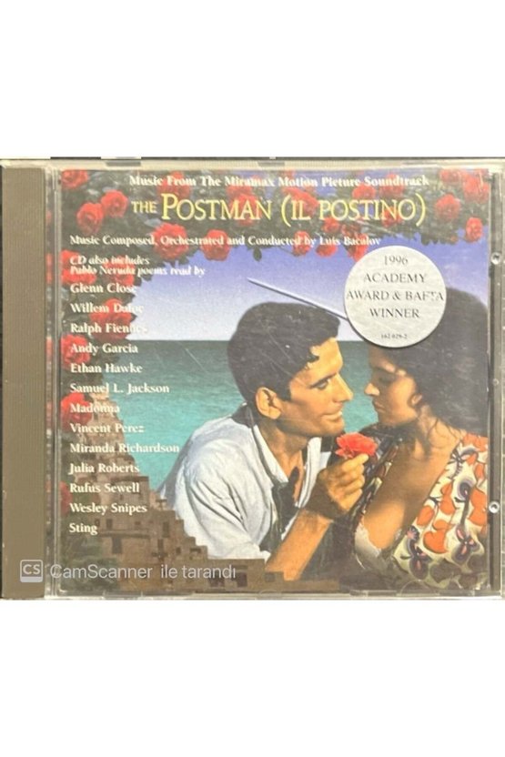 (PLAK DEĞİLDİR CD DİR) Cd The Postman Soundtrack Cd