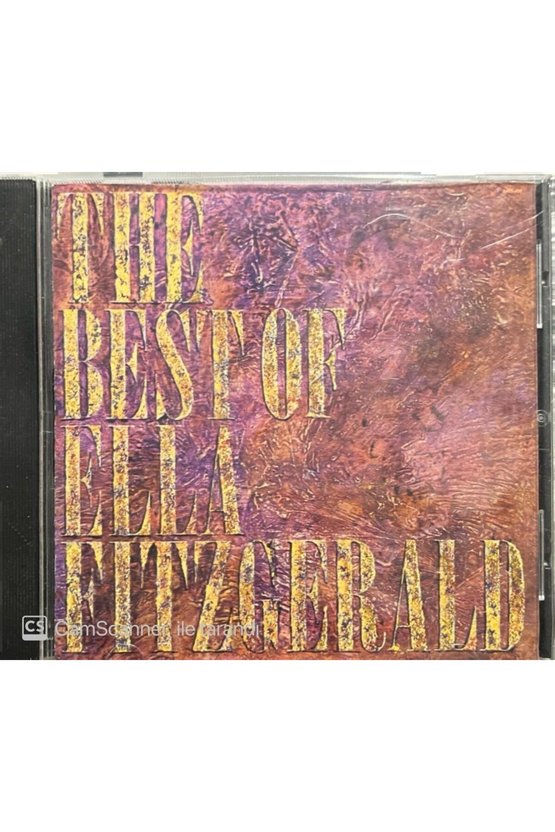 (PLAK DEĞİLDİR CD DİR) Cd The Best Of Ella Fitzgerald Cd
