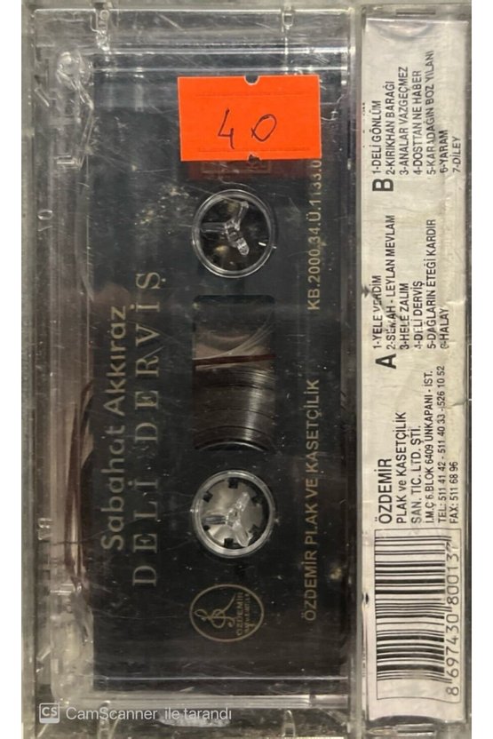 Sabahat Akkiraz Deli Derviş Kaset