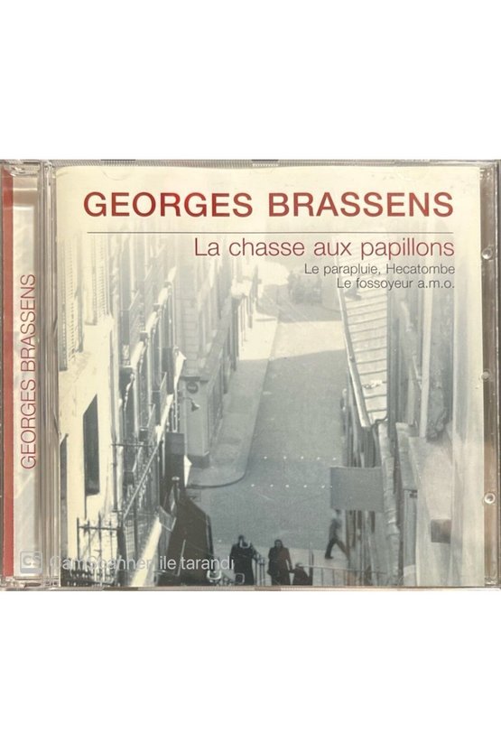 (PLAK DEĞİLDİR CD DİR) Cd Georges Brassens La Chasses Aux Papillons Cd