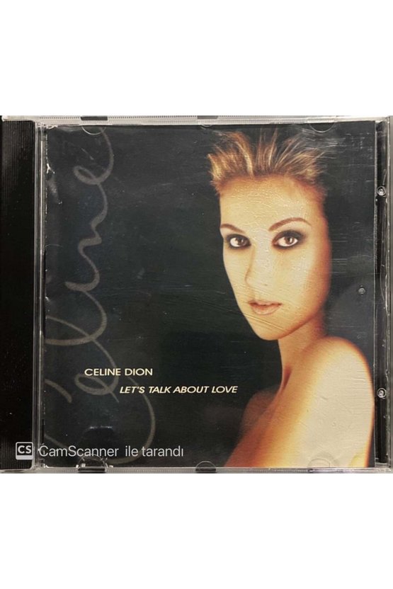 (PLAK DEĞİLDİR CD DİR) Cd Celien Dion Lets Talk About Love Cd