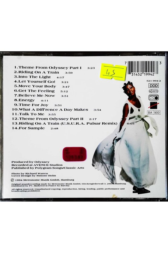 (PLAK DEĞİLDİR CD DİR) Cd Odyssey Love Train Cd