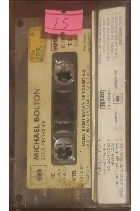 Michael Bolton Soul Provider Kaset