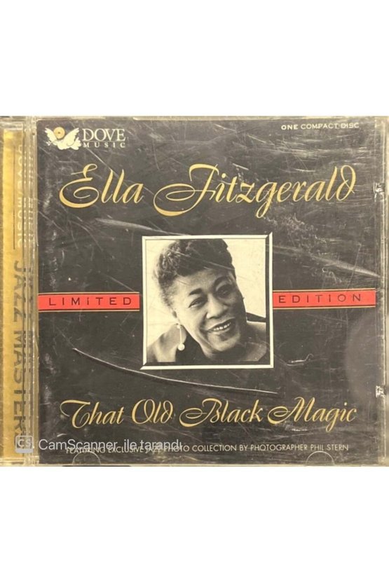 (PLAK DEĞİLDİR CD DİR) Cd Ella Fitzgerald That Old Black Magic Jazz Cd