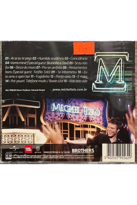 (PLAK DEĞİLDİR CD DİR) Cd Michel Na Balada Cd