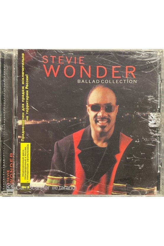 (PLAK DEĞİLDİR CD DİR) Cd Stevie Wonder Ballad Collection Cd