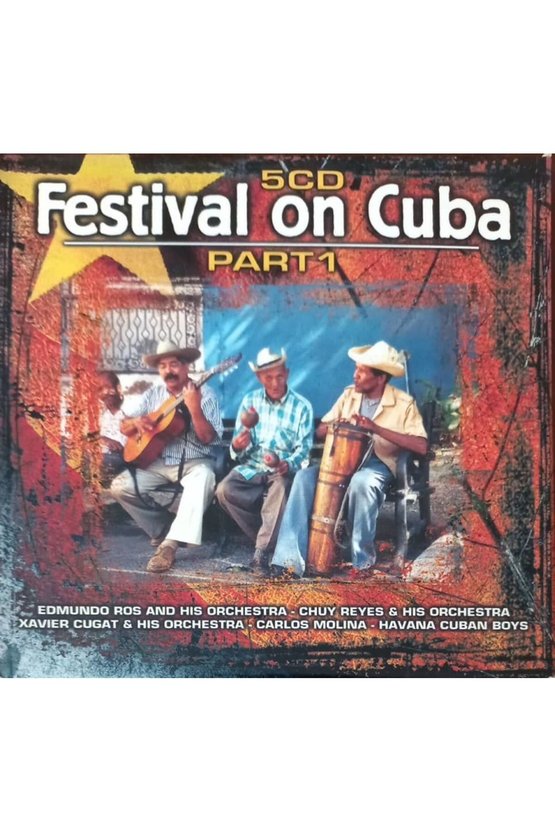 (PLAK DEĞİLDİR CD DİR) Cd Festival On Cuba ( Part 1 5cd) Cd
