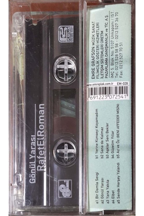 Rafet El Roman Gönül Yarası Kaset