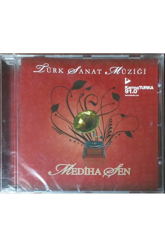 (PLAK DEĞİLDİR CD DİR) Cd Mediha Şen Türk Sanat Müziği Açılmamış Jelatininde Cd