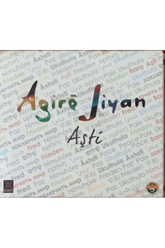 (PLAK DEĞİLDİR CD DİR) Cd Agira Jiyan Aşti Cd