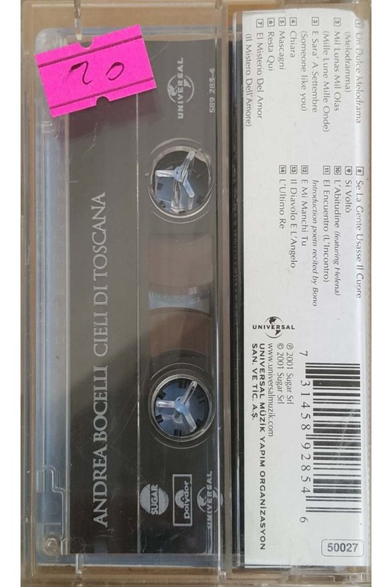 Anderea Bocelli Kaset