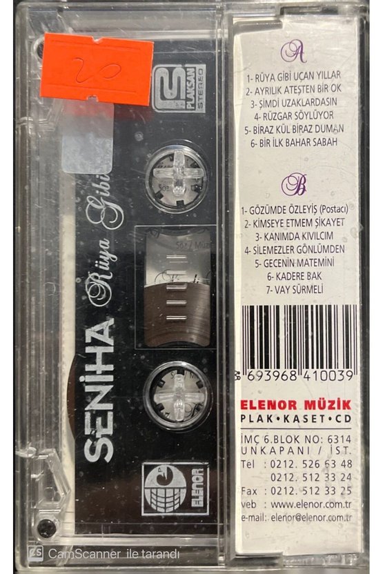 Seniha Rüya Gibi Kaset