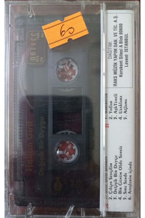 Hakan Girit Değişik Bir Duygu Açılmamış Jelatininde KASET