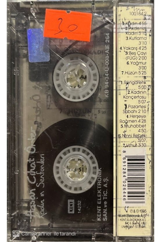 Hasan Cihat Örter Kadının Senfonileri Kaset