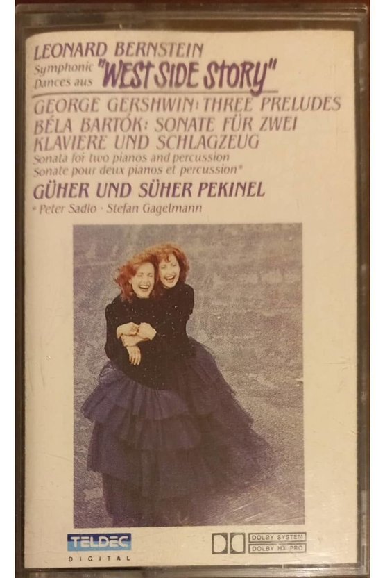 Bernstein Gershwin Bartok Pekinel Kaset