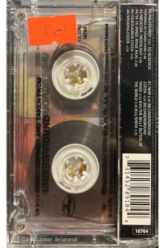 Underground Soundtrack Kaset