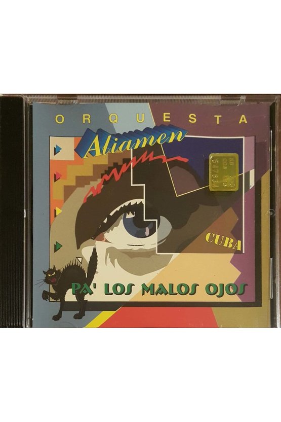 (PLAK DEĞİLDİR CD DİR) Cd Orquesta Aliamen Pa Los Malos Ojos Cd